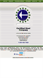 Mobile Screenshot of certifiedsteel.com